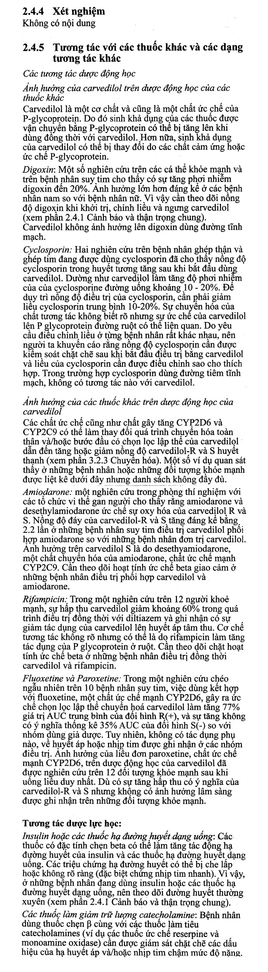 Dilatrend 12.5mg trị tăng huyết áp, suy tim (3 vỉ x 10 viên) - 9